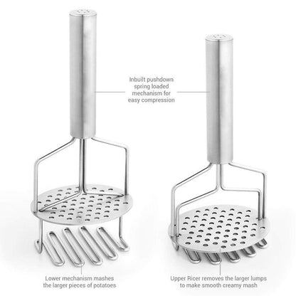 Stainless Steel Hand Masher