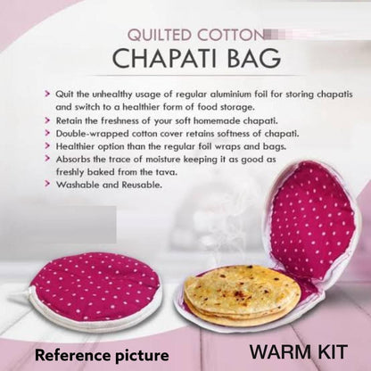 Hot Case Kit- Kitchen Chapati Round Warm Hot case